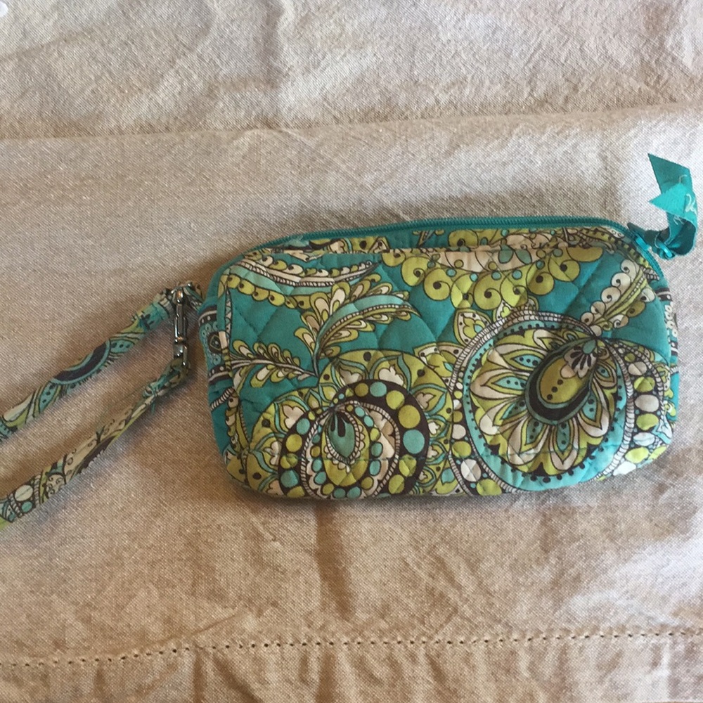 Vera Bradley Peacock wristlet